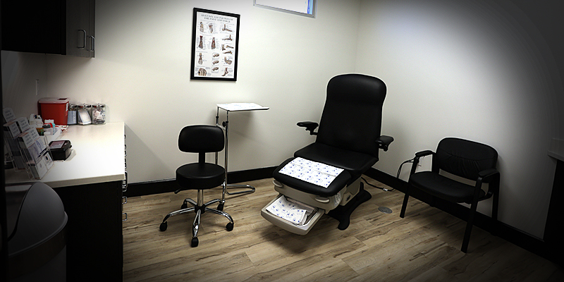 Innerior Office - Patient Room - Orange County Foot & Ankle Huntington Beach
