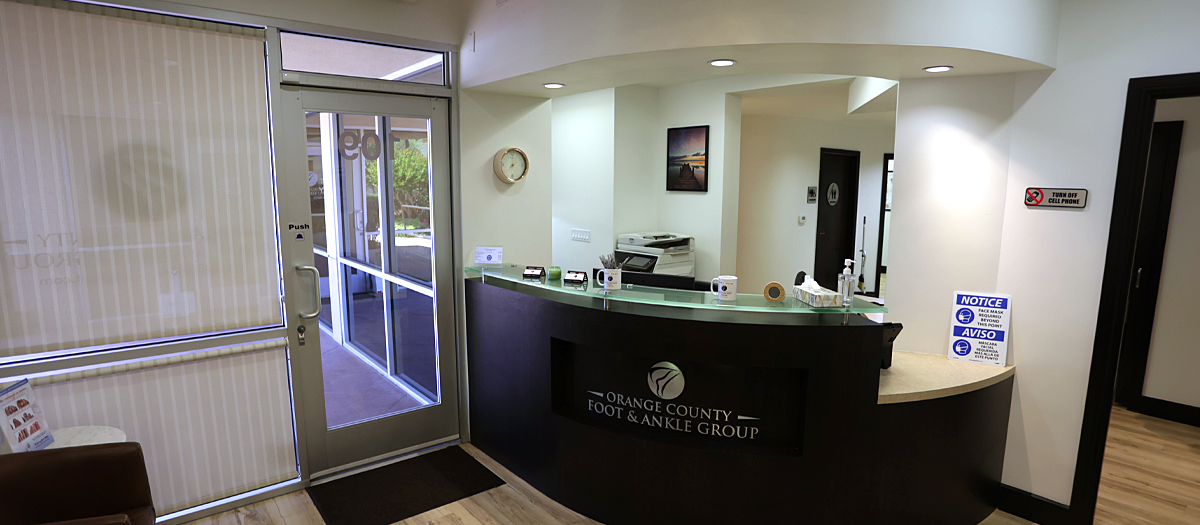 Huntington Beach Office, Interior Lobby, Patient waiting area - OCFA